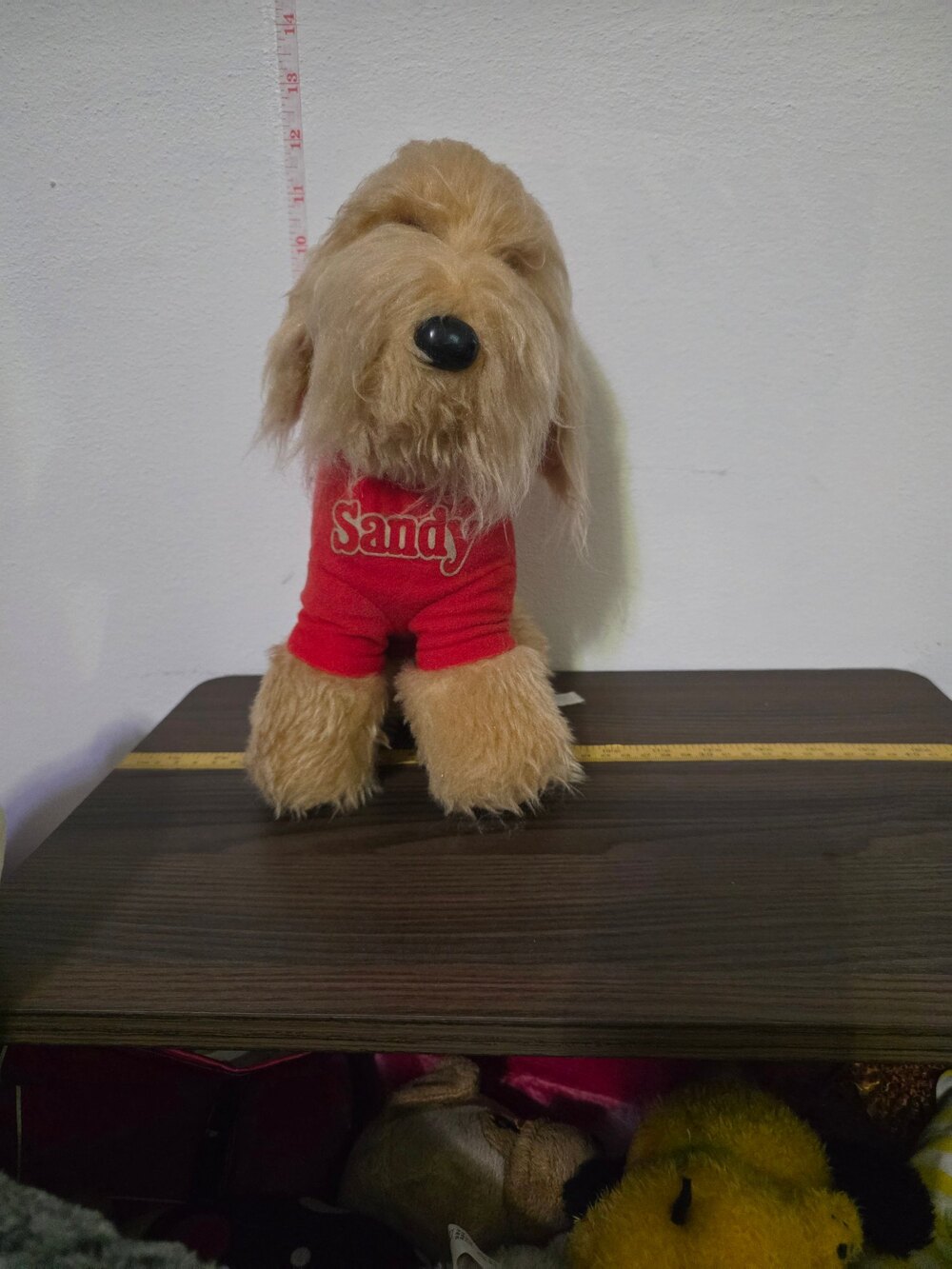 Vintage 1982 Knickerbocker Little Orphan Annie "Sandy" Dog Plush